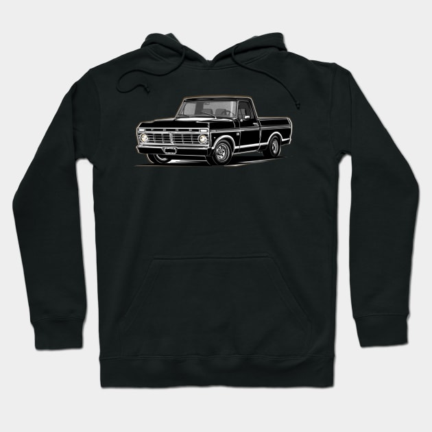 Ford truck Hoodie by Saturasi